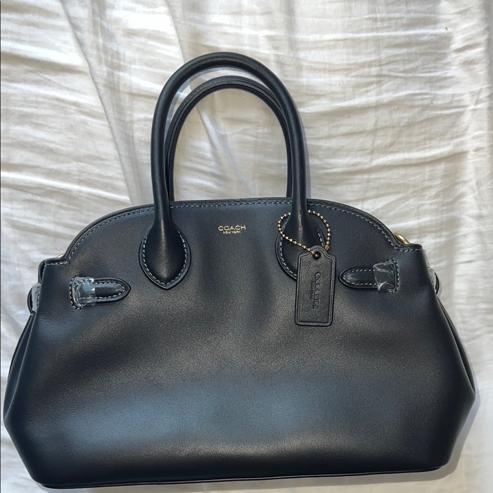 Coach Black Leather Handbag